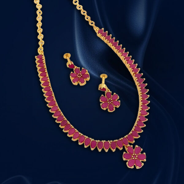 Micro plated necklace