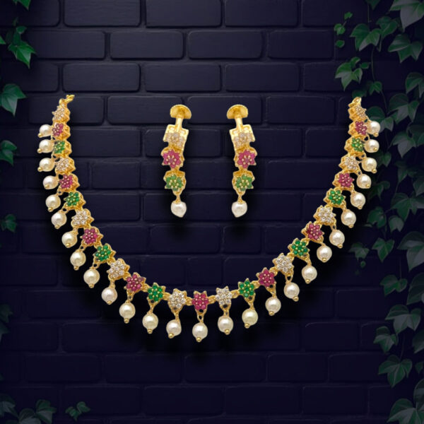 micro plated necklace